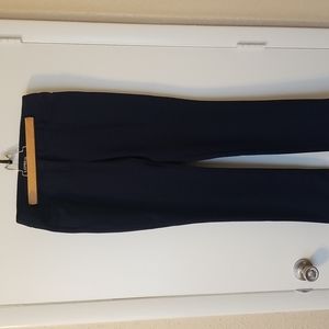 Blue and black pants